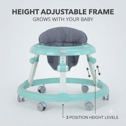 360° Rotating Baby Walker – Adjustable Infant Walker with Comfortable Seat