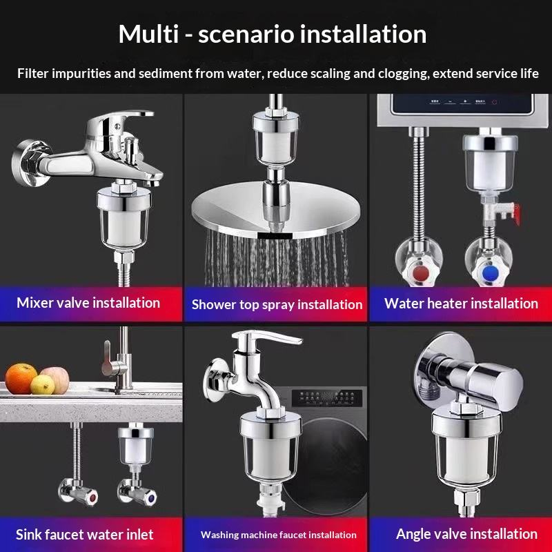 Kitchen & Bathroom Tap Purifier for Chlorine & Hard Water